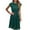 Army Green, variant on Bigersell Women Dresses Plus Women's Casual Fashion Summer Short Sleeve Round Neck Solid Color Pleated Dress Female Dresses Women Shirt Dress Dresses, Style 30444, Wine XL