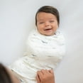 thumbnail image 4 of HALO® SleepSack® Swaddle, 100% Cotton, 3-Way Adjustable Wearable Blanket, TOG 1.5, Ocean Life, 4 of 7