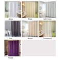 thumbnail image 1 of Cortina de ducha sólida Cortinas de baño de 6 x 6 pies con 12 ojales de metal y ganchos Cortinas de baño impermeables de PEVA para duchas de bañera yeacher  estándar, 1 of 6