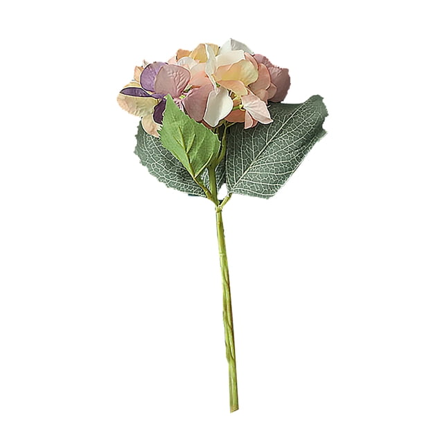 Bewildely Flores artificiales de 35cm, flor de PU, ramo de tallo largo único, hermosa flor de simulación para la decoración de la boda del hogar Flores artificiales 8 Bewildely HA6562-08B