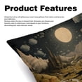 thumbnail image 2 of Bohemia Covers Set of 2 - Available in 16x16, 18x18, 20x20 Inches with Unique Patterns - for Home Decor, Throw Pillow Inserts, Pillow Inserts, Bed Pillow - Ideal for All Occasions!, 2 of 6