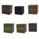 thumbnail image 2 of Square Cube USB Alarma de madera Reloj de escritorio digital Control de sonido Tiempo de temperatura Pantalla LED más brillante Yuarrent DZ4615-03, 2 of 2