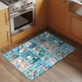 thumbnail image 3 of Nautical Beach Large Area Rugs for Bedroom Living Room, Soft Non Slip Carpet Bedside Rug, Blue Coastal Starfish Lighthouse Starfish Rectangular Floor Cover Kitchen Accent Rug 2'x3' for Office, 3 of 9
