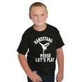 thumbnail image 4 of Handstand Posse Lets Play Gymnastics Boys Kids T Shirt Tees Tops Teen Brisco Brands L, 4 of 6
