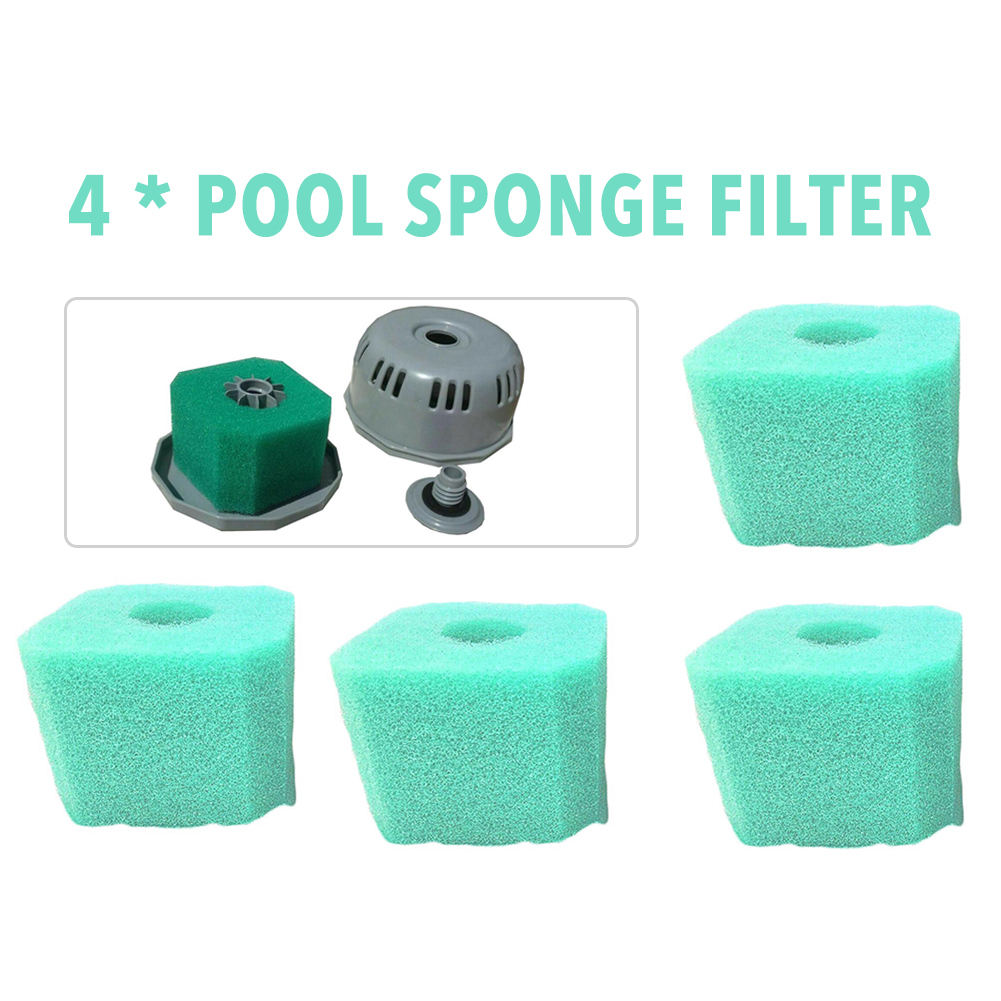 LeKing Pool Sponge Filters Washable Reusable Hot Tub Spa Foam Filters