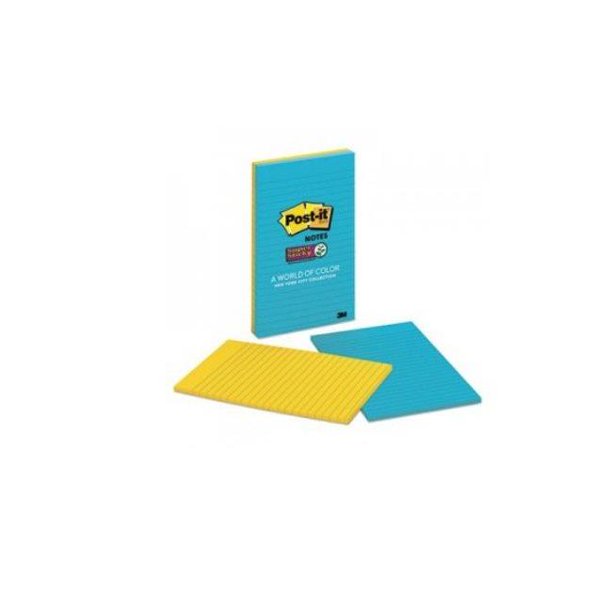 Tape Div. 58452SSNY2 Sticky note Notes Super Sticky Pads