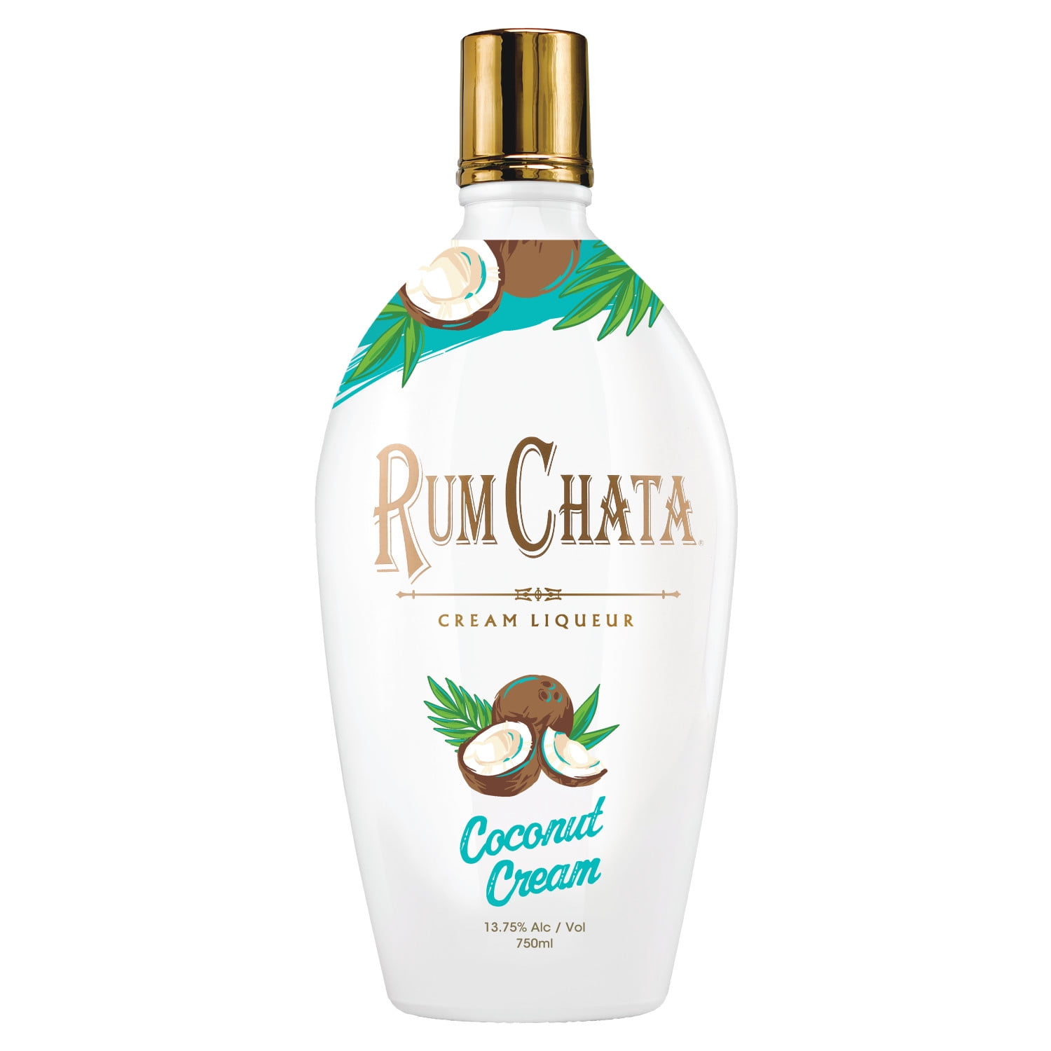 RumChata Coconut Cream Liqueur with Premium Caribbean Rum, 750 mL, 13.75% ABV