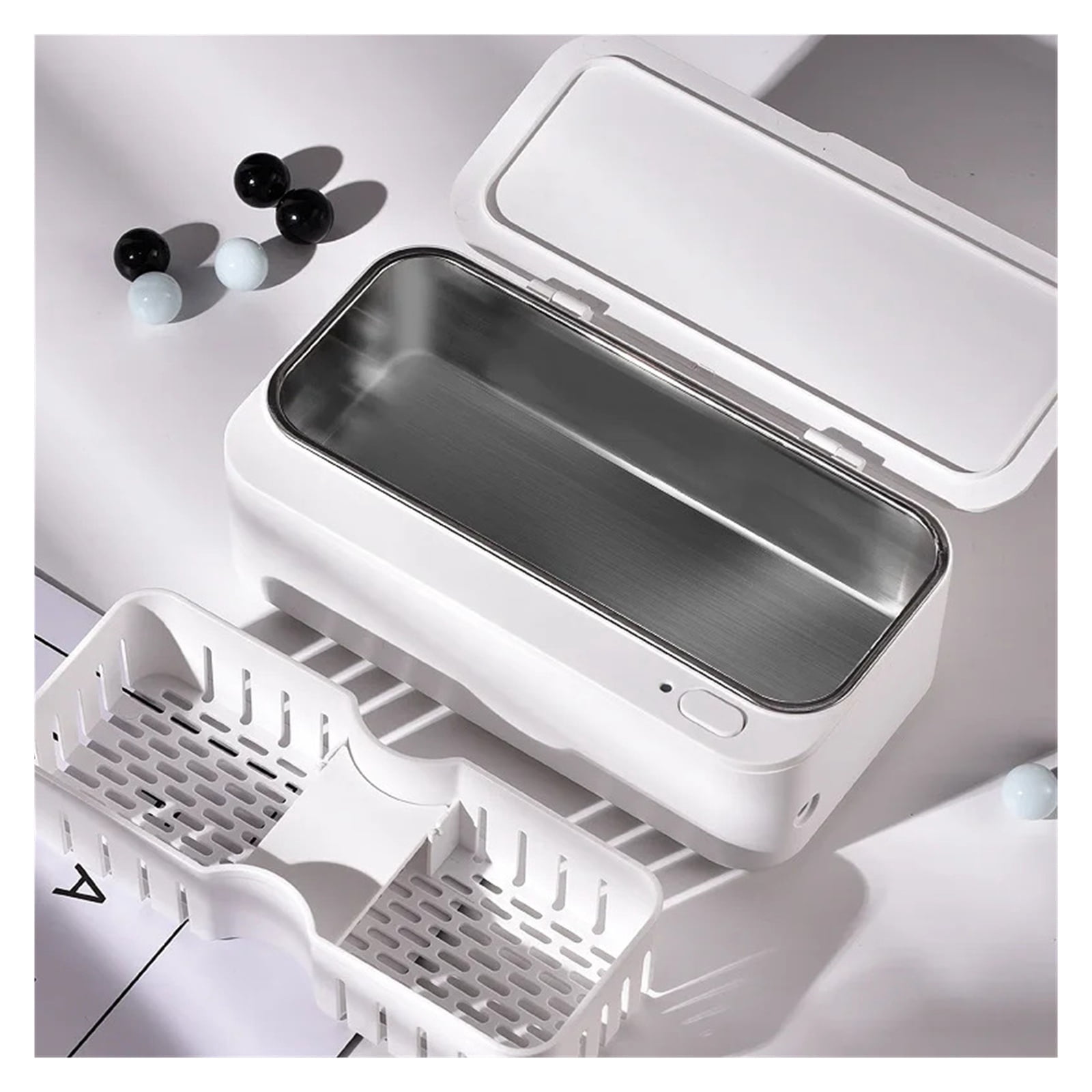 Ultrasonic Cleaner 45000Hz Glasses Watch Ultrasonic Cleaning Tank Wash, High Frequency ,Convenient to Use