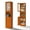 Orange, variant on CHSHIN 67" H White Metal Bathroom Storage Cabinet,6-Tier Narrow Slim Cabinet for Small Spaces,Modern