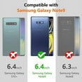 thumbnail image 2 of Paquete de 2 Protector de Pantalla de Vidrio Templado Entronix para Galaxy Note 9, Galaxy Note 8, 9H, Antiarañazos, Antiburbujas, Compatible con Fundas, 2 of 8