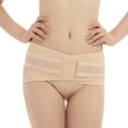thumbnail image 1 of PEASKJP Short Sleeve Shapewear Firm Control Seamless Full Body Shaper Compression Mid Thigh Body Shapewear, Beige XL, 1 of 5