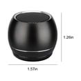 thumbnail image 3 of Summer Savings! PRETXORVE Metal Bluetooth Speaker, Mini Speaker, Subwoofer Outdoor Portable Bluetooth Speaker, HIFI Sound Quality, Intelligent Noise Reduction, 3 of 6