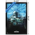 thumbnail image 3 of Star Wars: The Mandalorian Season 3 - Lightspeed Wall Poster, 14.725" x 22.375" Framed, 3 of 6