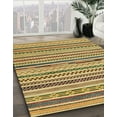 thumbnail image 2 of Ahgly Company Indoor Rectangle Abstract Light Brown Abstract Area Rugs, 6' x 9', 2 of 6