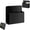 Black*2, variant on Pen Holder, Qyaukm Magnetic Pen Holder for Fridge & Whiteboard, Multipurpose Stationery Organizer, Magnetic Pen Holder