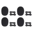 thumbnail image 4 of Miangastore Microphone Clip Holder Rubber Non Slip Stand 4Set 3.1X1.8X1.8in, 4 of 8
