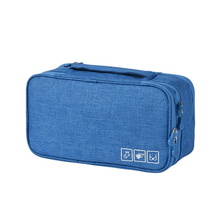

Clothes Storage Bag Clothes Storage Bag Travel Underwear Storage Bag Bra Storage Bag Underwear Storage Bag Blue