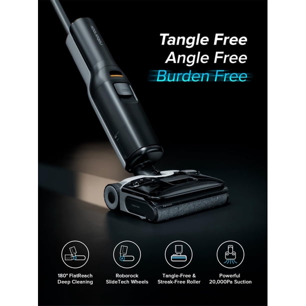Roborock F25 ACE Smart Cordless Wet Dry Vacuum and Mop with Self