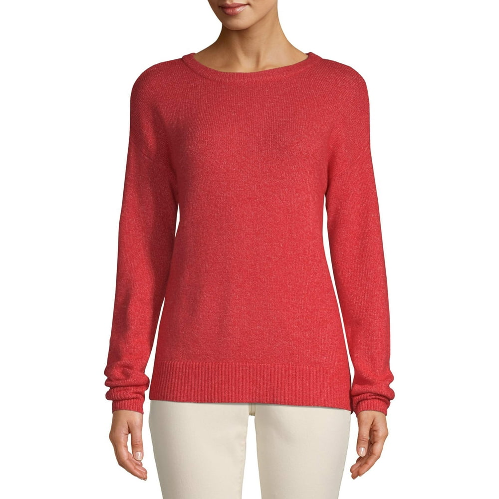 Time and Tru - Time and Tru Women's Supersoft Pullover Sweater ...