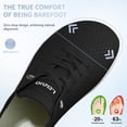 thumbnail image 5 of LBAIO Fly Woven Barefoot Shoes Wide Toe Box Zero Drop for Women Men, 5 of 9