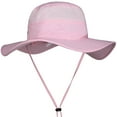 thumbnail image 3 of DDYOUTDOOR Summer Outdoor Gardening Sun Protection Fishing Cap Neck Face Flap Hat Pink, 3 of 7