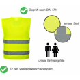 thumbnail image 4 of 4 chalecos de seguridad, chaleco de seguridad para coche, chaleco de advertencia de seguridad EN471 con tiras reflectantes de 360 ​​grados y hebilla, 4 of 5