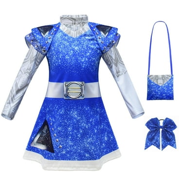 Ylheypg Zombies 4 Girls Cheerleader Costume Includes Crop