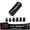 Black, variant on EVIL ENERGY 100 Micron Universal Inline Fuel Filter with 6AN 8AN 10AN Adapters For Filtering Gasoline, Diesel