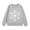 Grey, variant on Crewneck Sweatshirt Girls Crewneck Comfortable Long Sleeve Bow Medium Weight Pullover Printed Tops Back To School Outfit Clothes for Girls Y2k