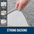 thumbnail image 7 of OLANLY Bathroom Rugs 30x20, Extra Soft Absorbent Chenille Bath Rugs, Rubber Backing Quick Dry, Machine Washable Bath Mats for Bathroom Floor, Tub and Shower, Home Decor Accessories, Grey C3, 7 of 7