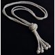 thumbnail image 2 of Collar de perlas largas Juego de collar de perlas sintéticas Collar de perlas largas con cuentas Joyería de disfraz Gatsby de los años 20, 2 of 3