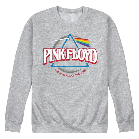 Pink Floyd - DSOTM Crescent - Men's Crew Neck Fleece Pullover