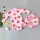 thumbnail image 3 of Odeerbi 1-6 Años Traje de Baño de Manga Larga Para Niñas Con Gorra de Baño Traje de Baño de Entrenamiento Atlético de Una Pieza Traje de Baño de Surf, 3 of 3