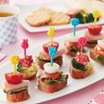 thumbnail image 2 of 12 pcs Mini Kids Animal Fruit Picks Forks Lunch Box Accessories D opp package, 2 of 5