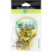 Eyelet Outlet Shape Brads 12/Pkg-Work Truck