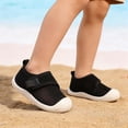 thumbnail image 2 of Ticikt Boys Summer Outdoor Sport Sandals Lightweight Breathable Kids Hiking Water Shoes for Children Play,Color:Black, 2 of 4