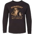 thumbnail image 3 of Inktastic Someday I'll Rock a Beard Like My Uncle-Bearded Dragons Long Sleeve Youth T-Shirt, 3 of 5