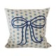 thumbnail image 2 of Funda de almohada con lazo estampado a doble cara | Funda de almohada decorativa de lino para sofá y silla de oficina | 45 x 45 cm, funda desmontable, 2 of 6