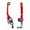 Red, variant on Replacement Hand Controls, Adjustable Brake Levers, for IN10, Right Brake Lever and Left Control Lever with Jointed Aluminum Construction