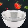 thumbnail image 2 of Stainless Steel Drain Mesh Basket Strainer Bowl Fruit Rice Sieve Colander Sifter, 2 of 5