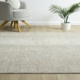 thumbnail image 3 of Harlow Hill Villa 4' x 6'6" Silver/Cream Abstract Performance Indoor Area Rug, 3 of 7