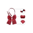 thumbnail image 4 of INSPIRE CHIC Nœud Papillon Pré-Noué pour Femme, Sangle Ajustable, Nœud Papillon, Couleur Unie, Taille Unique, Rouge, 4 of 6