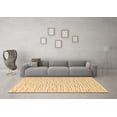 thumbnail image 3 of Ahgly Company Indoor Square Solid Brown Modern Area Rugs, 8' Square, 3 of 4