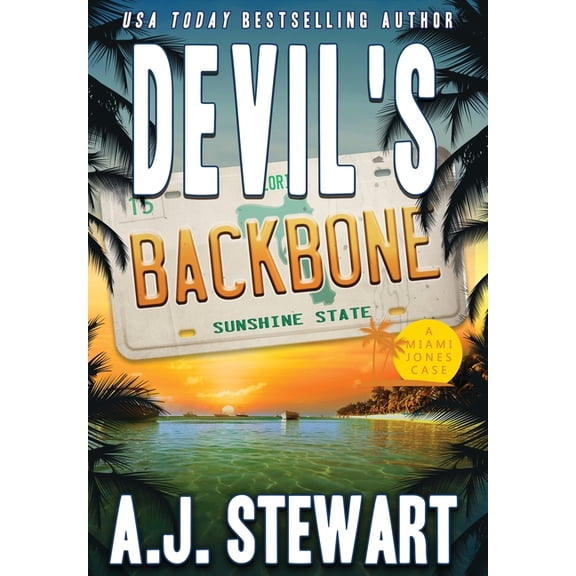 Miami Jones Florida Mystery Devil's Bankbone, Book 15, (Hardcover)