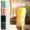 thumbnail image 1 of Molde de bandeja de cubitos de hielo de diamante de cuatro orificios conectados - Máquina de hielo de silicona de 6 orificios para cócteles, fiestas - Material flexible de grado alimenticio, 1 of 7