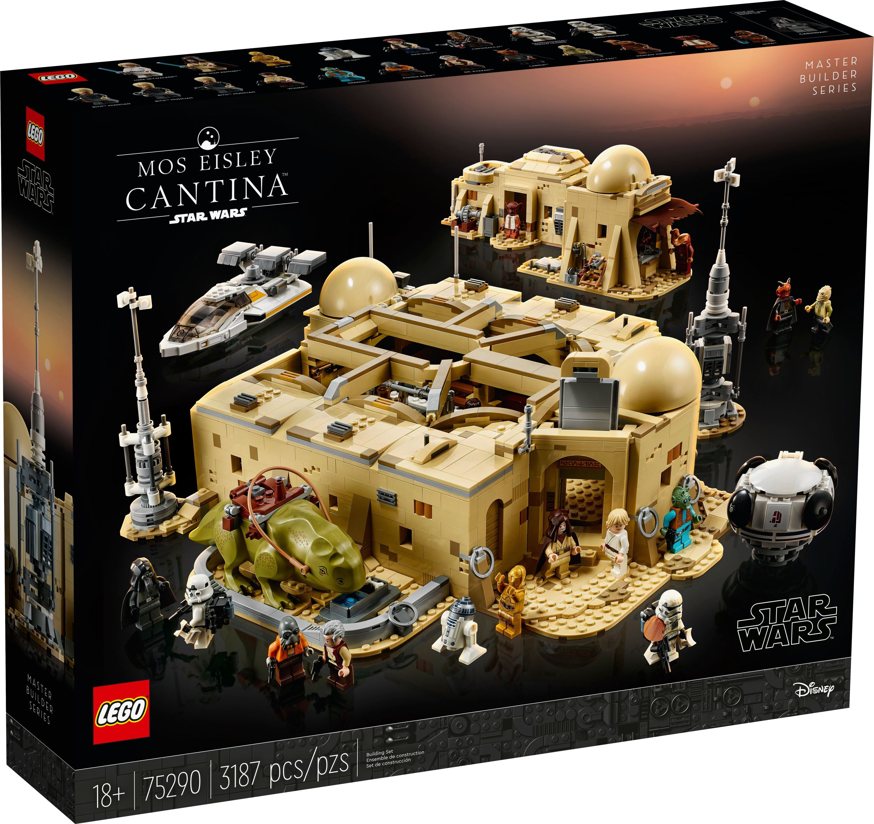 LEGO® Star Wars review: 75290 Mos Eisley Cantina – the build