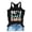 White, variant on Women Sleeveless Tank Tops Summer Letter Print Design Round Neck Loose Casual Sporty Tee Breathable Comfortable Daily Wear Black,S