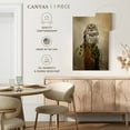 thumbnail image 4 of Elephant Stock Ollie And Ivy Wall Art - Vertical Canvas Wall Art - Living Room Wall Decor - Animal Canvas - Beige And Brown Decor By Jai Johnson - 8" x 12", 4 of 4