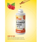 Vitamin B Complex | 2 Fl Oz | With B-12 | Berry Flavor | Essential Sublingual Vitamins | by Sundance
