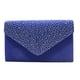 thumbnail image 3 of Bolso de novia clásico de satén con diamantes de imitación en color AB, estilo sobre, para banquetes, 3 of 4